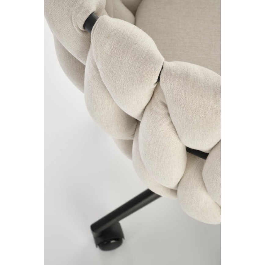 Chaise de bureau TILOQ crème