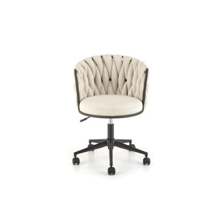Chaise de bureau TILOQ crème