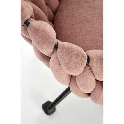 Chaise de bureau TILOQ rose