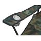 Chaise de camping pliable camouflage