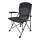 Chaise de camping pliable noire