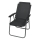 Chaise de camping pliante grise