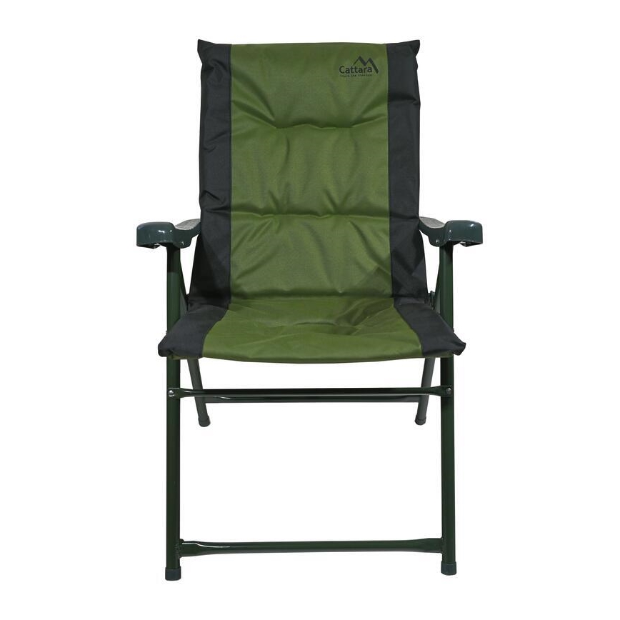 Chaise de camping pliante verte