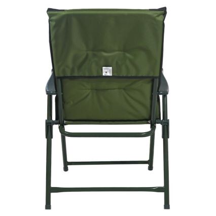 Chaise de camping pliante verte