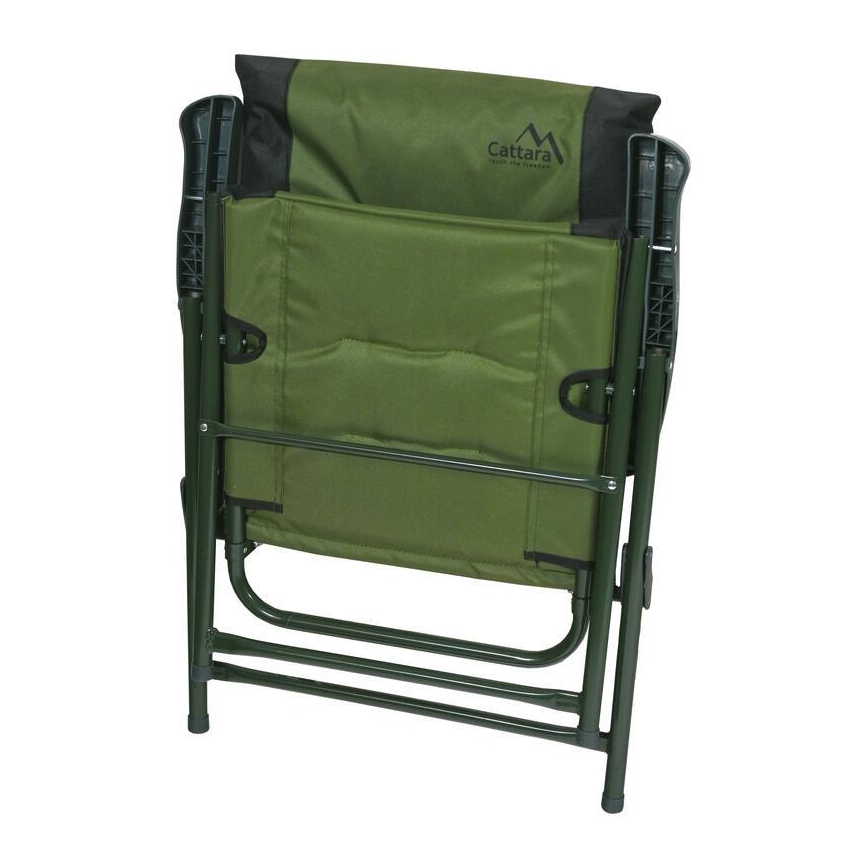Chaise de camping pliante verte