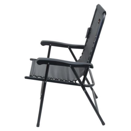 Chaise de jardin pliante noire