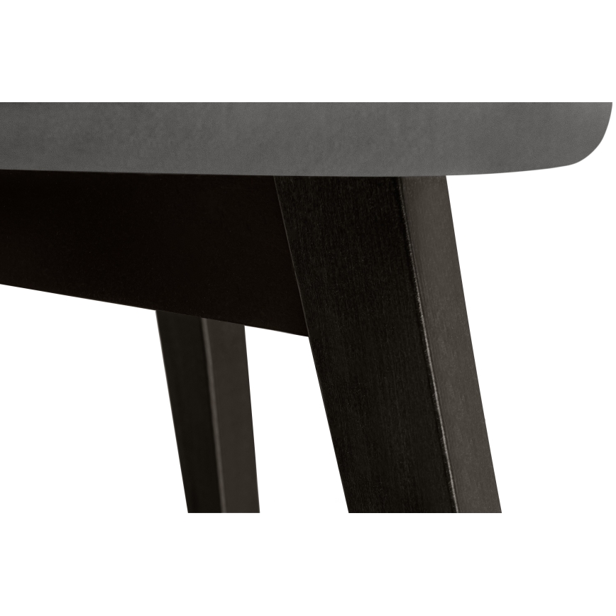 Chaise de repas BOVIO 86x48 cm gris/hêtre