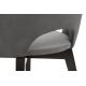 Chaise de repas BOVIO 86x48 cm gris/hêtre