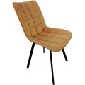 Chaise de salle à manger ADINA jaune