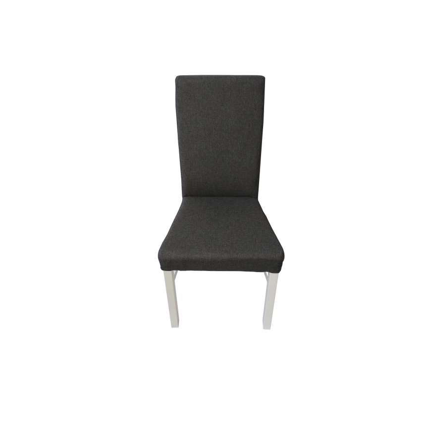 Chaise de salle à manger ALISON gris/blanc