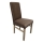 Chaise de salle à manger ALISON marron/hêtre