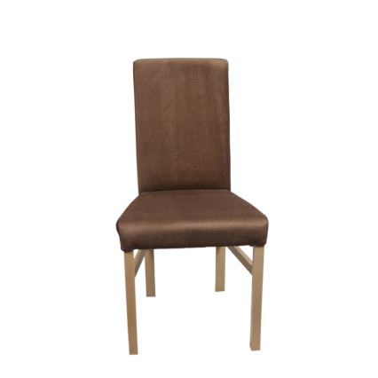 Chaise de salle à manger ALISON marron/hêtre