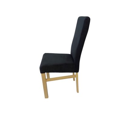Chaise de salle à manger ALISON noir/hêtre