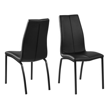 Chaise de salle à manger AMAL 1 pcs noir