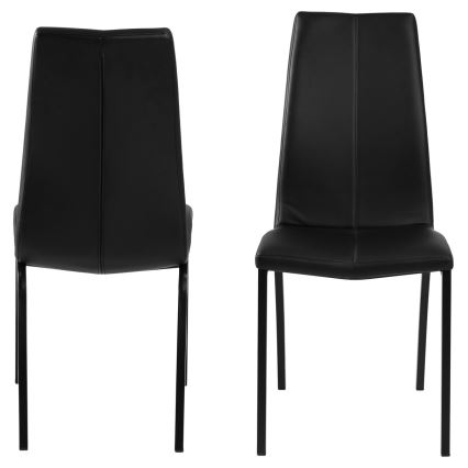 Chaise de salle à manger AMAL 1 pcs noir