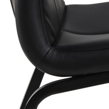 Chaise de salle à manger AMAL 1 pcs noir