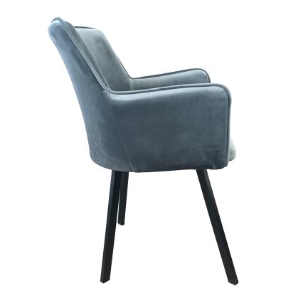 Chaise de salle à manger AMELIA gris