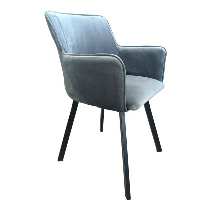 Chaise de salle à manger AMELIA gris
