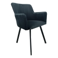 Chaise de salle à manger AMELIA noir