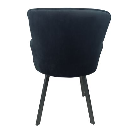 Chaise de salle à manger AMELIA noir