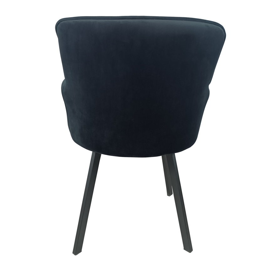 Chaise de salle à manger AMELIA noir