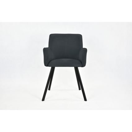 Chaise de salle à manger AMELIA noir