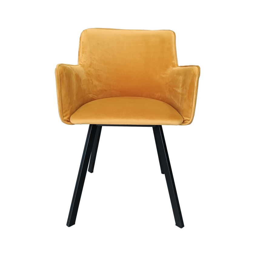 Chaise de salle à manger AMELIA orange