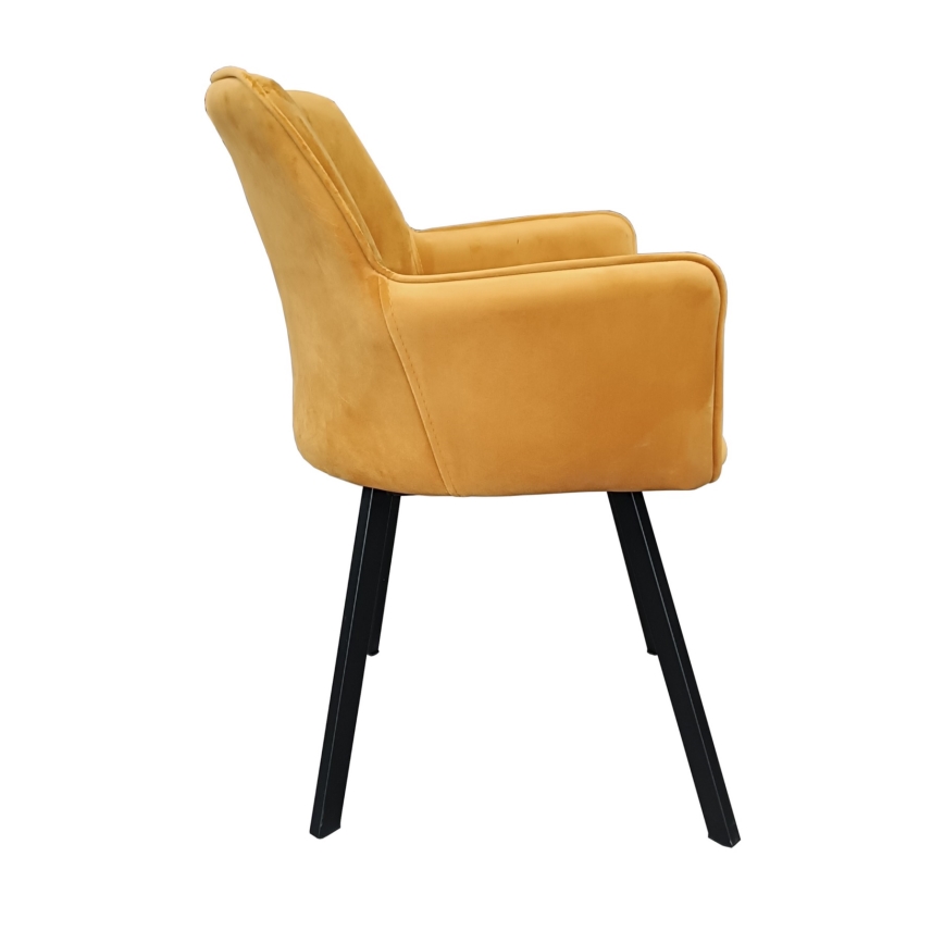 Chaise de salle à manger AMELIA orange