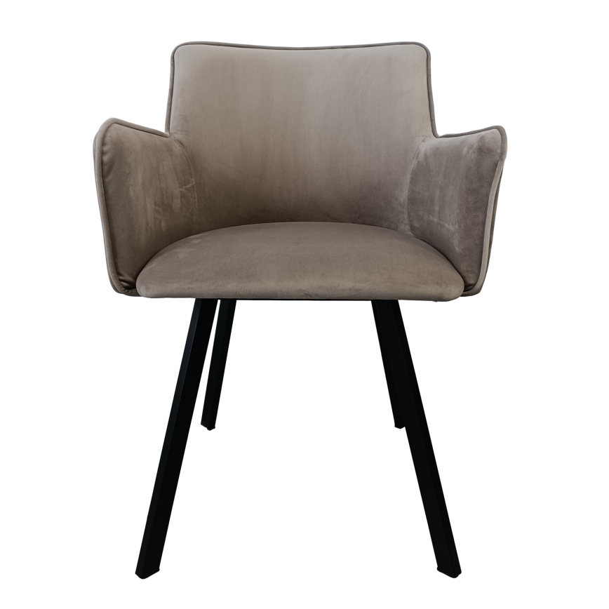 Chaise de salle à manger AMELIA taupe
