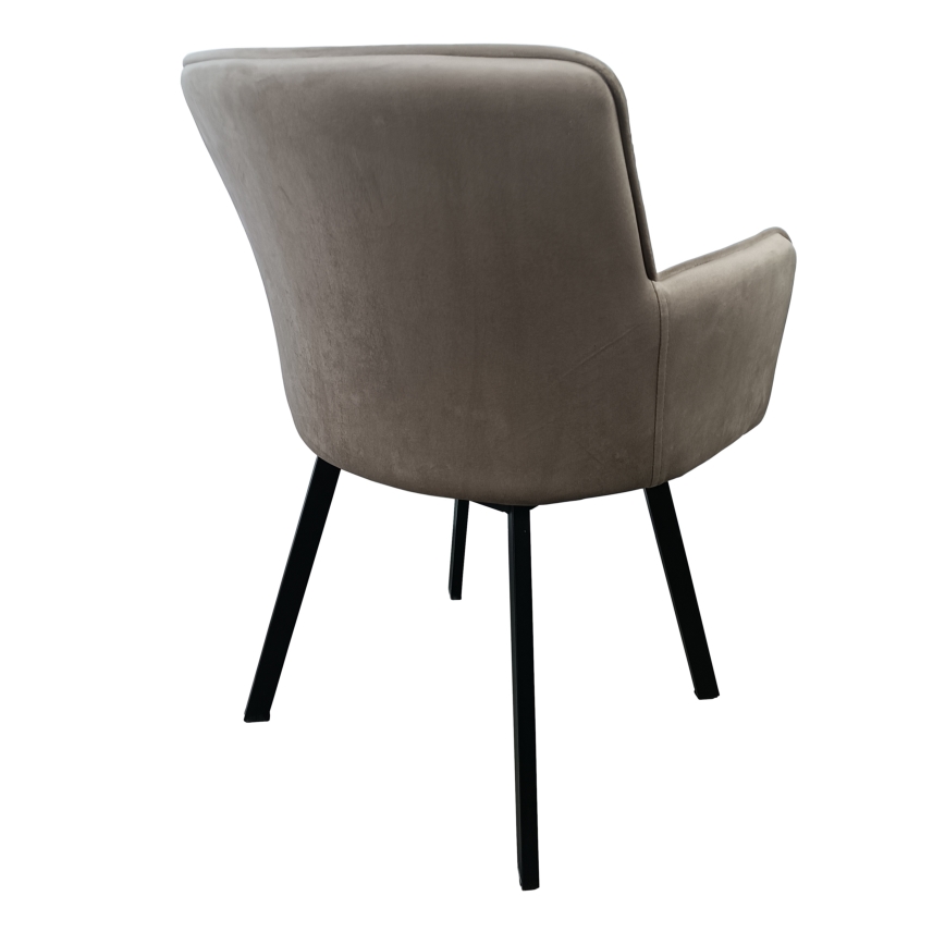 Chaise de salle à manger AMELIA taupe
