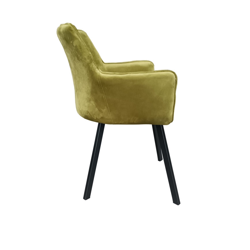 Chaise de salle à manger AMELIA vert