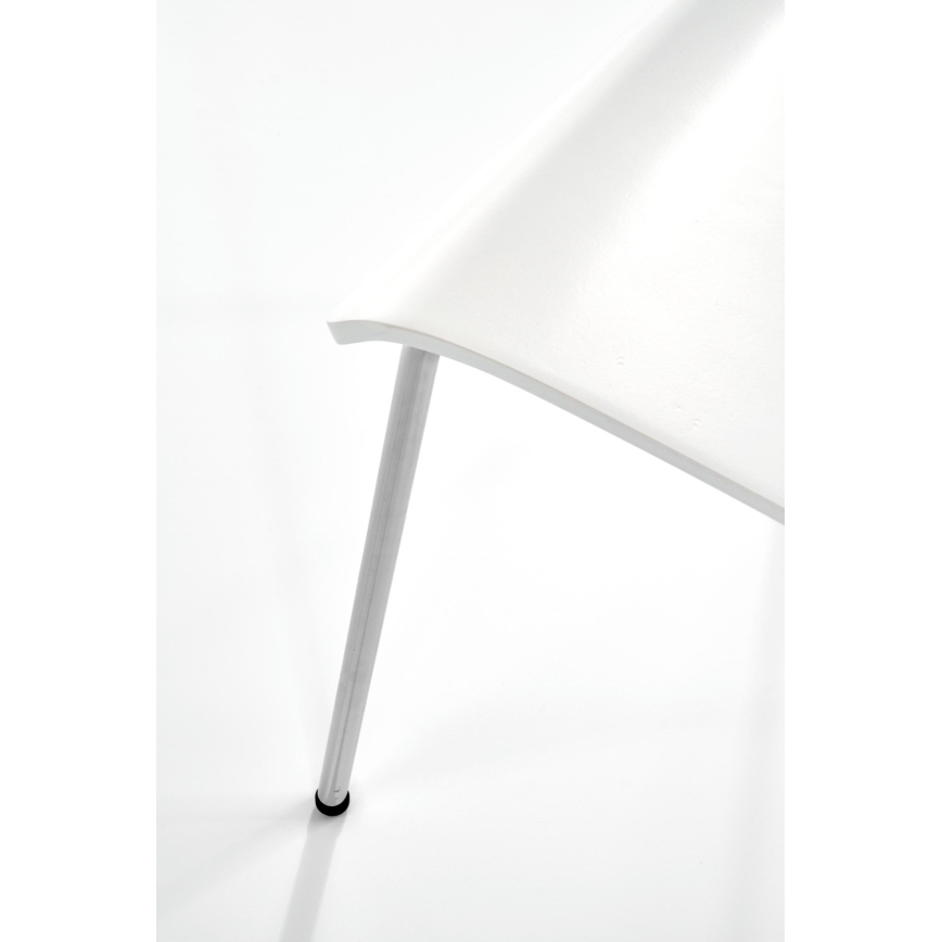 Chaise de salle à manger BALENA 1 pièce blanche