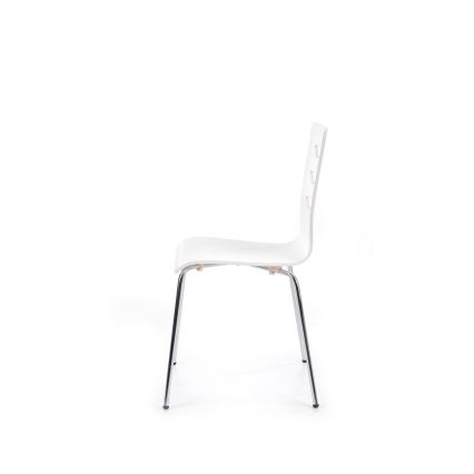 Chaise de salle à manger BALENA 1 pièce blanche