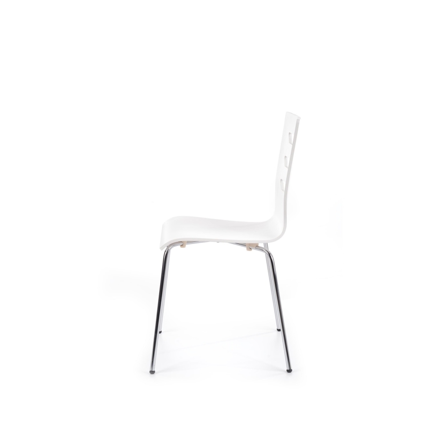 Chaise de salle à manger BALENA 1 pièce blanche