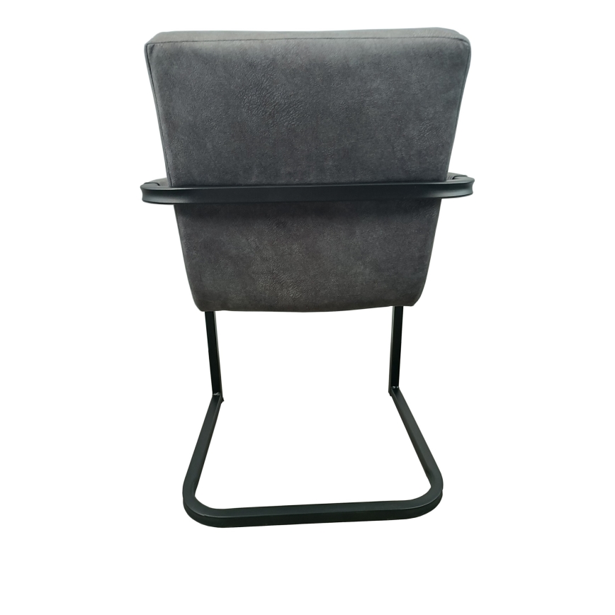 Chaise de salle à manger BART gris