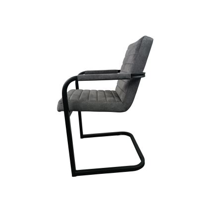 Chaise de salle à manger BART gris