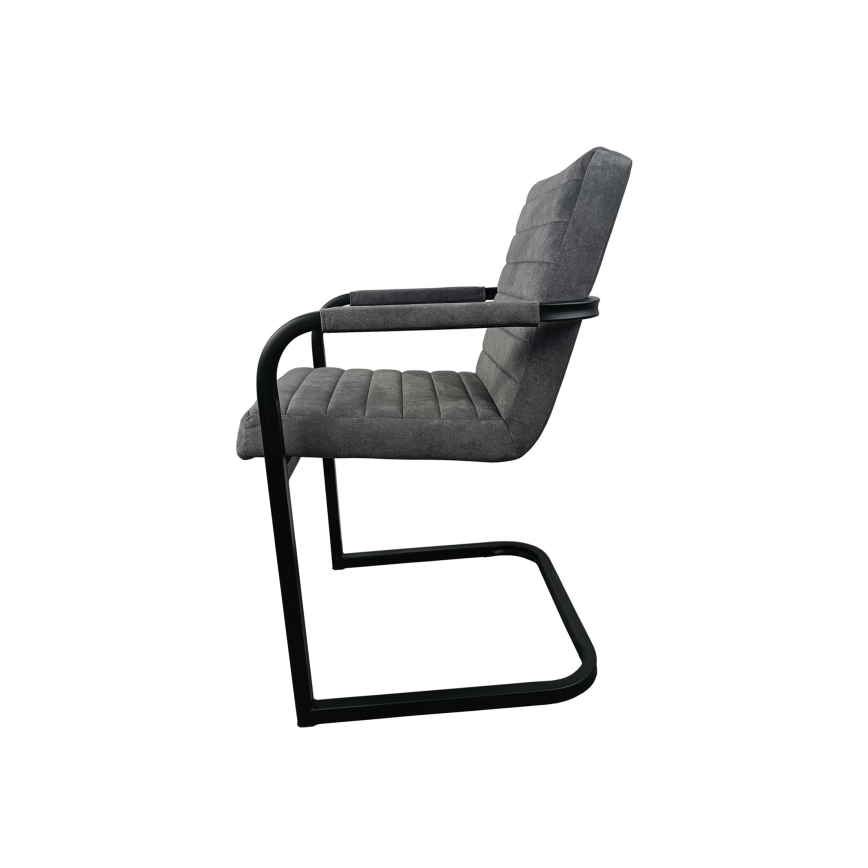 Chaise de salle à manger BART gris