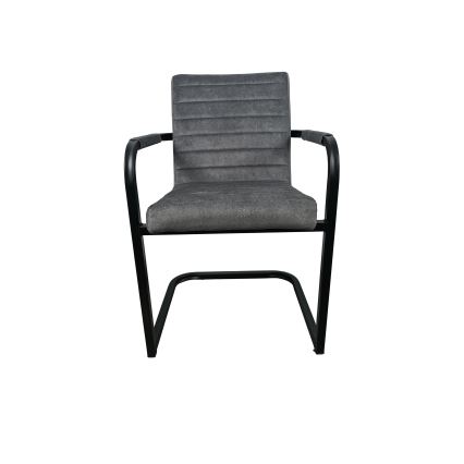 Chaise de salle à manger BART grise