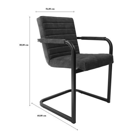 Chaise de salle à manger BART marron