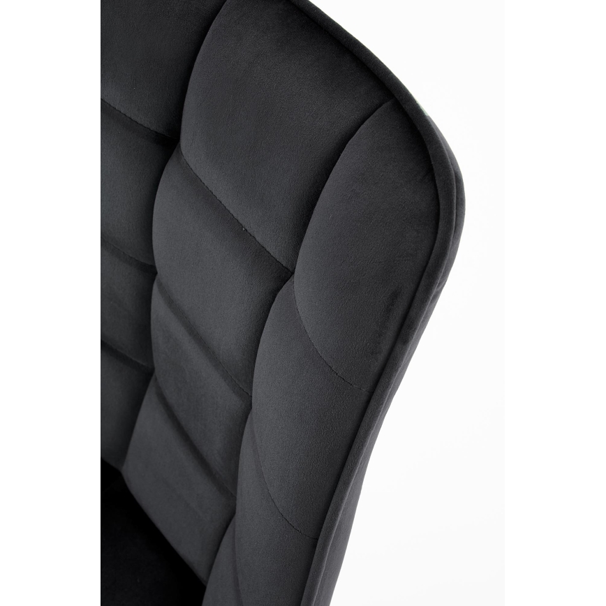 Chaise de salle à manger COMORO, 1 pièce, noire