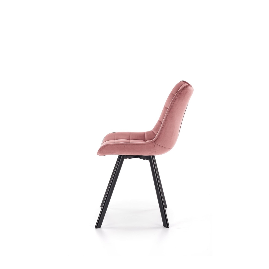 Chaise de salle à manger COMORO, 1 pièce, rose