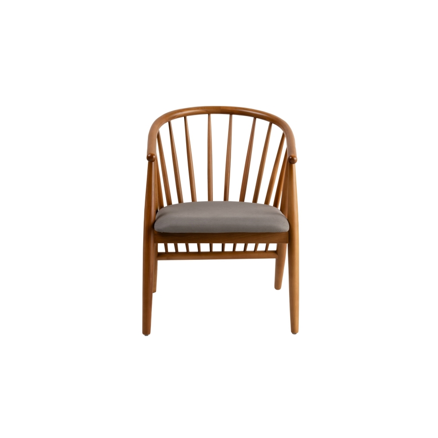Chaise de salle à manger DORIS 82x56 cm chêne/gris