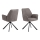 Chaise de salle à manger ESME 1 pcs gris