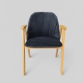 Chaise de salle à manger GARDA chêne/anthracite