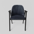 Chaise de salle à manger GARDA noire/anthracite