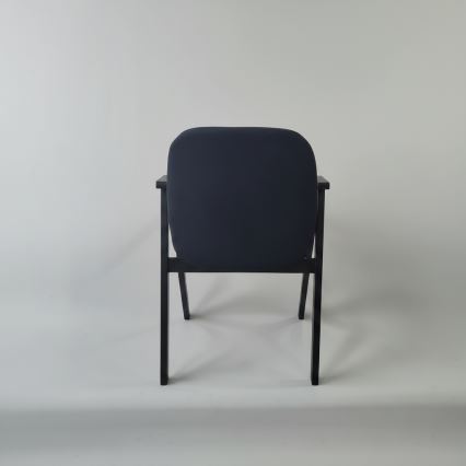 Chaise de salle à manger GARDA noire/anthracite