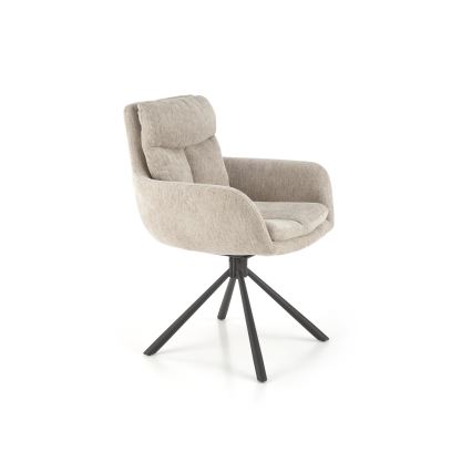 Chaise de salle à manger HALSA, 1 pièce, beige