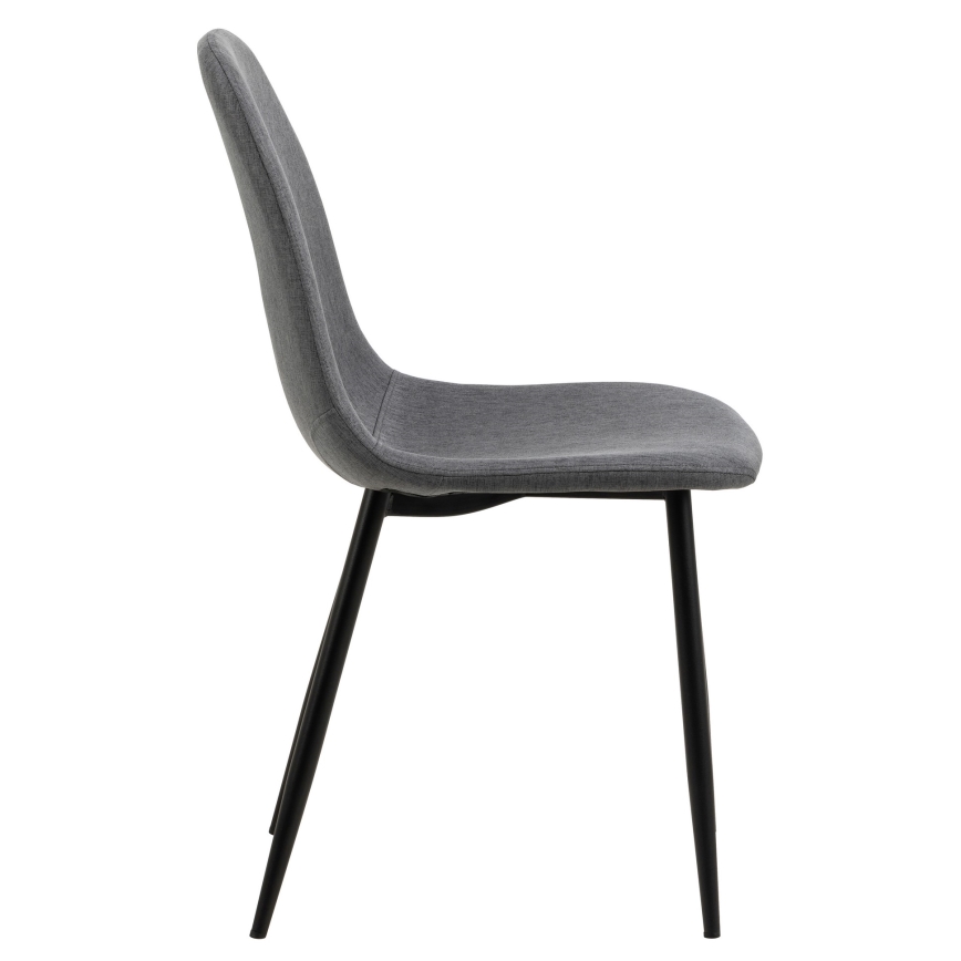 Chaise de salle à manger KAIA 1 pcs gris foncé