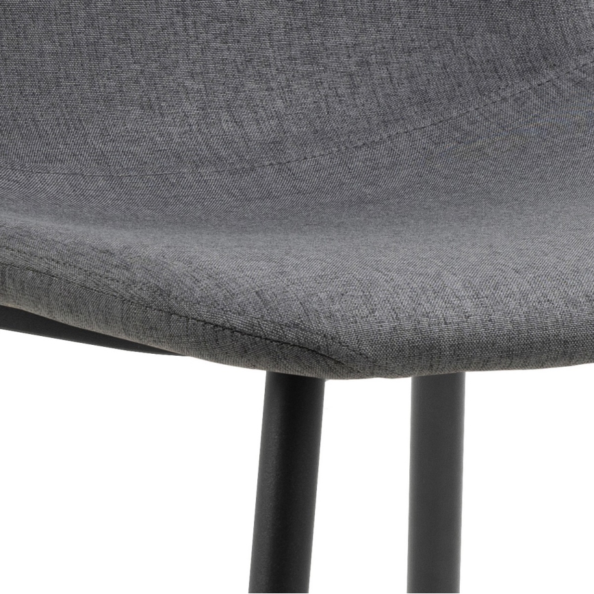 Chaise de salle à manger KAIA 1 pcs gris foncé