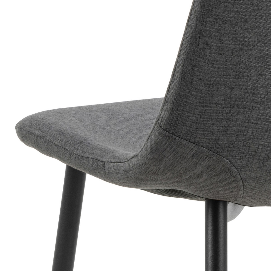 Chaise de salle à manger KAIA 1 pcs gris foncé